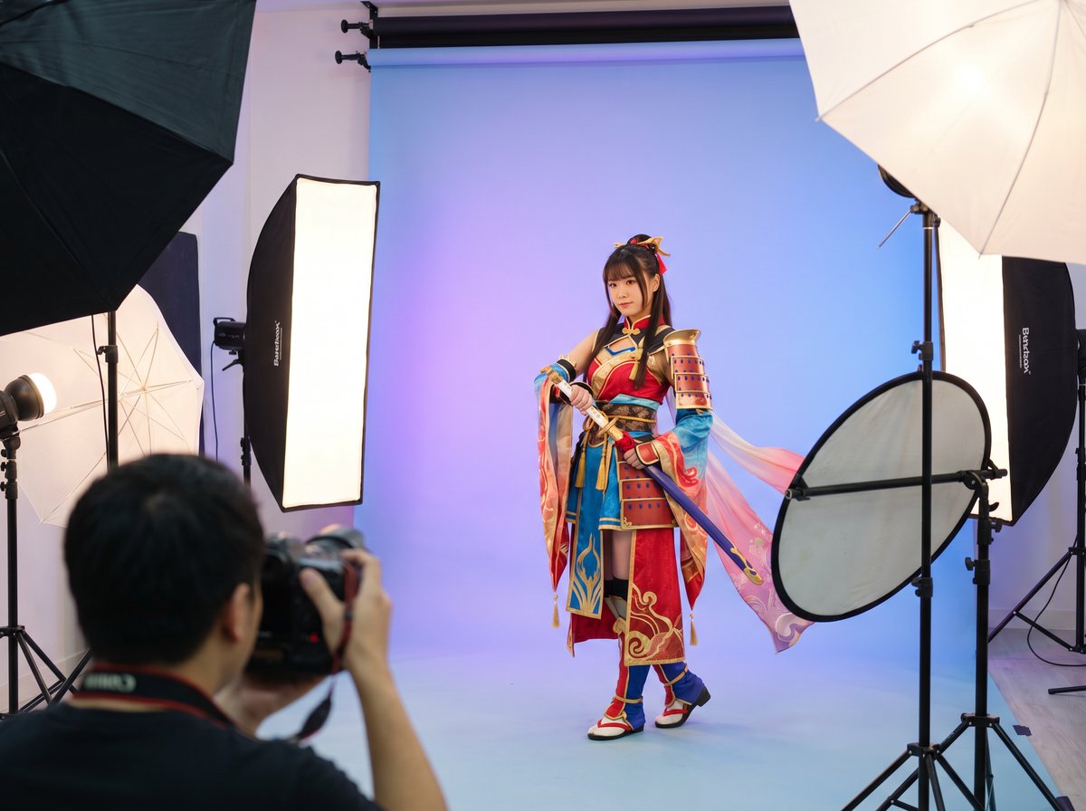 每日看料Cosplay摄影视频