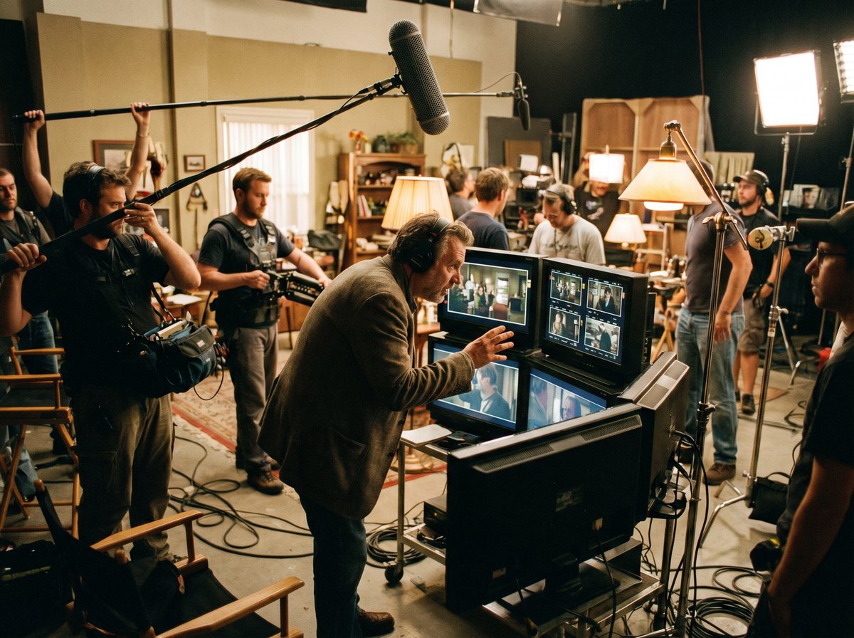 每日看料影视拍摄幕后视频